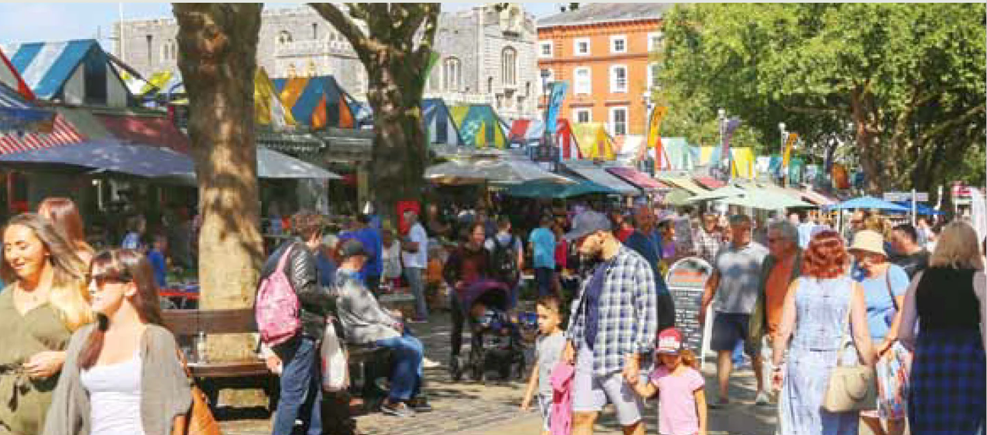 Candlemas conference image Companions of Julian of Norwich conference Norwich Market