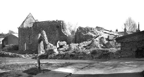 St. Julian's Church bombed 1942